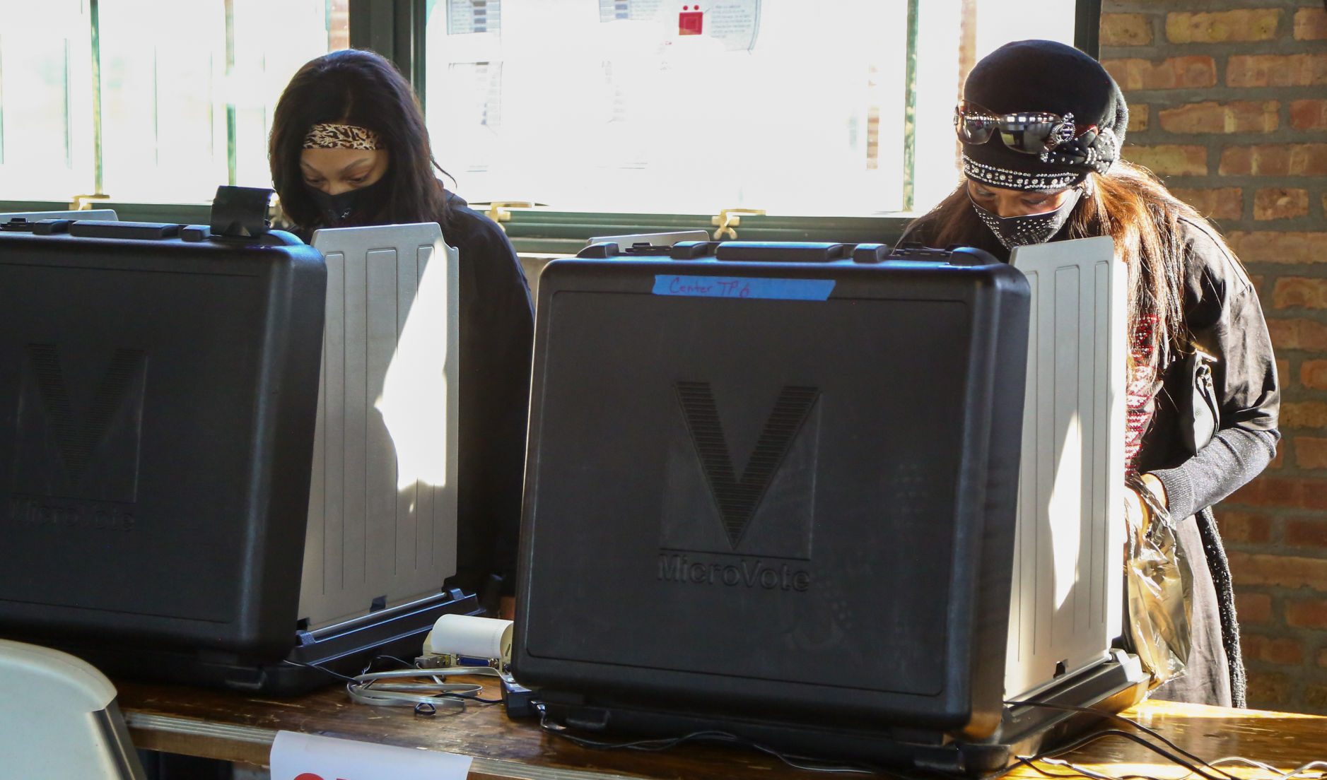 Voting turnout at the Lake County Fairgrounds